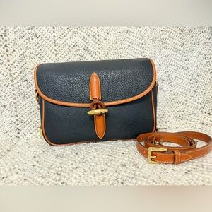 Vintage Dooney and Bourke Loden Saddle Bag